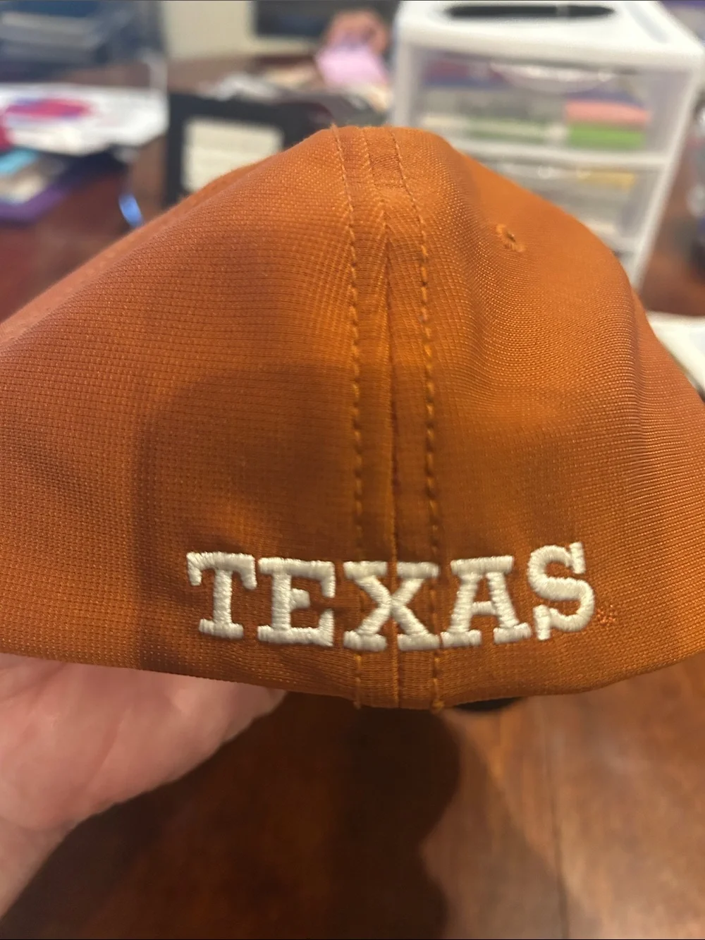 '47 Brand CLOSER Texas Longhorns Burnt Orange Fitted Hat Embroidered Logo S/M